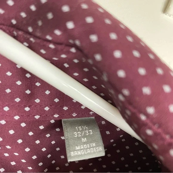 Michael Kors Men Shirt button down 15 1/2 32/33 M - Picture 3 of 13